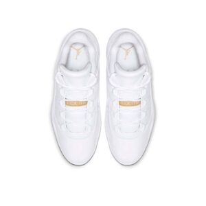 Air Jordan 11 Low Golf ‘White Metallic Gold’