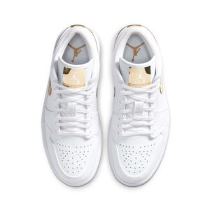 Air Jordan 1 Retro Low WMNS ‘White Metallic Gold’